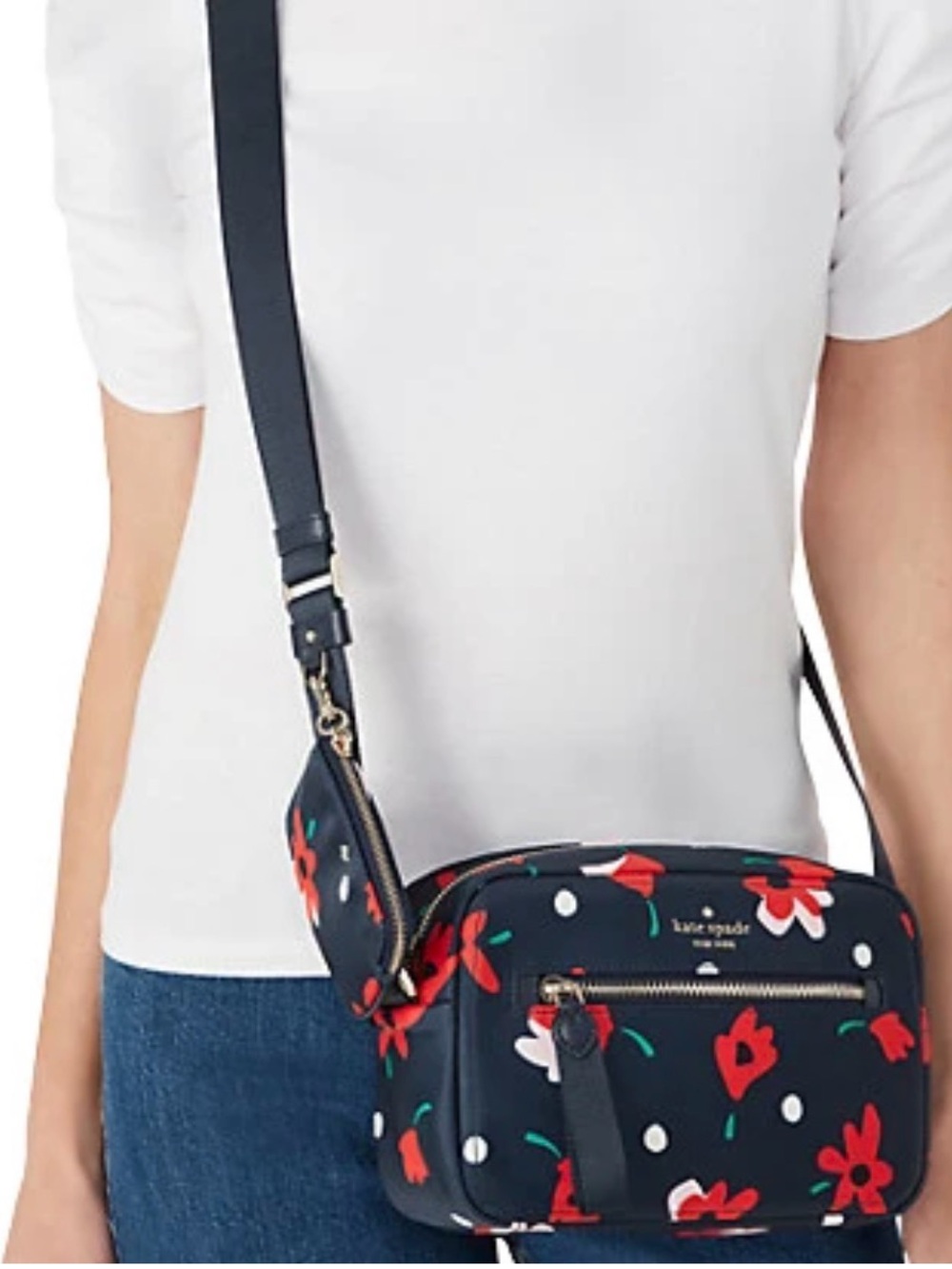 Kate Spade New York
CHELSEA WHIMSY FLORAL CAMERA BAG